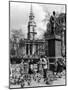 Feeding Pigeons 1950-null-Mounted Photographic Print