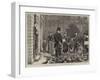 Feeding Pigeons in the Guildhall Yard-George Goodwin Kilburne-Framed Giclee Print