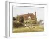 Feeding Poultry-Helen Allingham-Framed Giclee Print