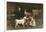 Feeding The Calves-Joseph Denovan Adam-Framed Giclee Print