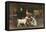 Feeding The Calves-Joseph Denovan Adam-Framed Stretched Canvas