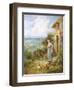 Feeding the Chickens-Ernest Walbourn-Framed Premium Giclee Print