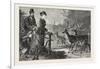 Feeding the Deer, Phoenix Park, Dublin, Ireland, 1876, Europe, European-null-Framed Giclee Print