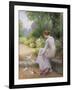 Feeding the Doves-Ernest Walbourn-Framed Giclee Print