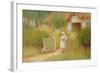 Feeding the Doves-Arthur Claude Strachan-Framed Giclee Print