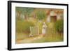 Feeding the Doves-Arthur Claude Strachan-Framed Giclee Print