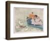 Feeding the Ducks, 1895-Mary Cassatt-Framed Giclee Print