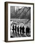 Feeding the Ducks and Swans in Central Park on a Sunday Afternoon-Andreas Feininger-Framed Photographic Print