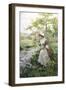 Feeding the Ducks-Alfred Augustus Glendenning-Framed Giclee Print