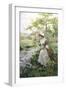 Feeding the Ducks-Alfred Augustus Glendenning-Framed Giclee Print