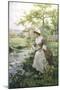 Feeding the Ducks-Alfred Augustus Glendenning-Mounted Giclee Print