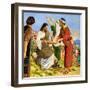 Feeding the Five Thousand-Clive Uptton-Framed Giclee Print
