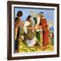 Feeding the Five Thousand-Clive Uptton-Framed Giclee Print