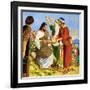 Feeding the Five Thousand-Clive Uptton-Framed Giclee Print