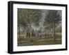 Feeding the Fowls-Mark Fisher-Framed Giclee Print