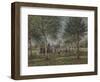 Feeding the Fowls-Mark Fisher-Framed Giclee Print