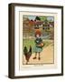 Feeding the Fowls-Charles Robinson-Framed Art Print