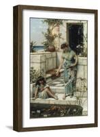 Feeding the Goldfish, 1888-William Stephen Coleman-Framed Giclee Print