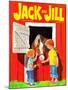Feeding the Horse - Jack and Jill, July 1966-Beth Krush-Mounted Giclee Print