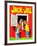 Feeding the Horse - Jack and Jill, July 1966-Beth Krush-Framed Premium Giclee Print