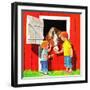 Feeding the Horse - Jack & Jill-Beth Krush-Framed Giclee Print