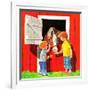 Feeding the Horse - Jack & Jill-Beth Krush-Framed Giclee Print