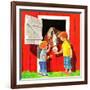 Feeding the Horse - Jack & Jill-Beth Krush-Framed Giclee Print