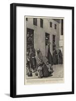 Feeding the Hungry, a Scene in a Provincial Prison in Egypt-Henry Marriott Paget-Framed Giclee Print