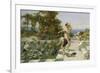 Feeding the Ibis at Corsica-William Stephen Coleman-Framed Giclee Print