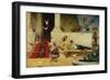 Feeding the Pigeons-Vasilii Kotarbinsky-Framed Giclee Print