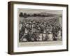 Feeding the Poor at Aurangabad, Deccan-Henry Marriott Paget-Framed Giclee Print