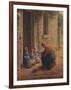 Feeding the Young, 1850-Jean-François Millet-Framed Giclee Print