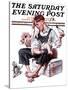 "Feeding Time," Saturday Evening Post Cover, August 25, 1923-Joseph Christian Leyendecker-Stretched Canvas