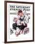 "Feeding Time," Saturday Evening Post Cover, August 25, 1923-Joseph Christian Leyendecker-Framed Giclee Print