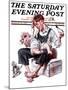 "Feeding Time," Saturday Evening Post Cover, August 25, 1923-Joseph Christian Leyendecker-Mounted Giclee Print