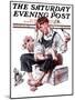 "Feeding Time," Saturday Evening Post Cover, August 25, 1923-Joseph Christian Leyendecker-Mounted Giclee Print