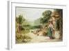 Feeding Time-Ernest Walbourn-Framed Giclee Print