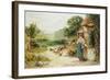 Feeding Time-Ernest Walbourn-Framed Giclee Print