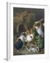 Feeding Time-Alfred Barber-Framed Giclee Print