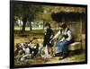 Feeding Time-Julien Dupre-Framed Giclee Print