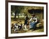 Feeding Time-Julien Dupre-Framed Giclee Print