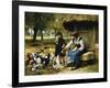 Feeding Time-Julien Dupre-Framed Giclee Print