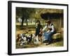 Feeding Time-Julien Dupre-Framed Giclee Print