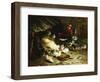 Feeding Time-Ignace Spiridon-Framed Giclee Print