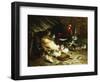 Feeding Time-Ignace Spiridon-Framed Giclee Print