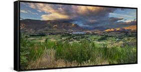 Feehly Hill Scenic Reserve, Arrowtown, Otago, South Island, New Zealand-Rainer Mirau-Framed Stretched Canvas