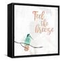 Feel The Breeze-Jace Grey-Framed Stretched Canvas