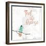 Feel The Breeze-Jace Grey-Framed Art Print