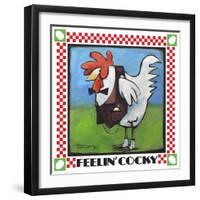 Feelin Cocky Poster-Tim Nyberg-Framed Giclee Print