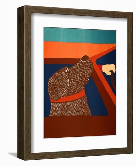 Feeling Better Choc-Stephen Huneck-Framed Giclee Print